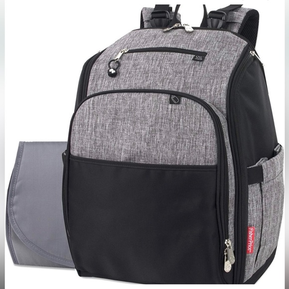 Fisher Price Kaden Diaper Bag back pack NWT - Picture 1 of 10